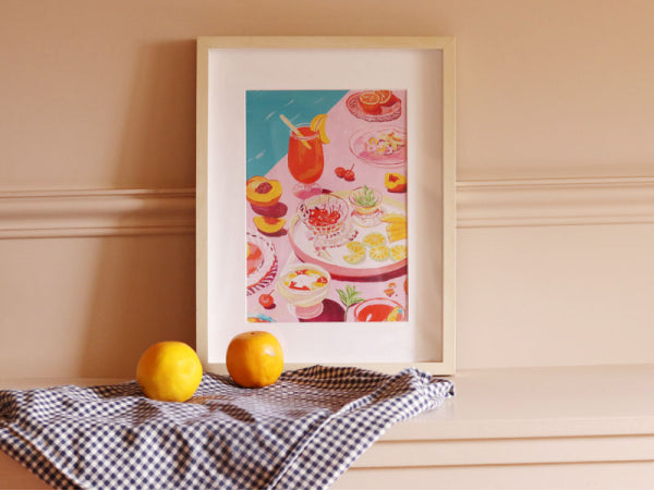 coffret peinture au numéro petit pinceau summer dreams