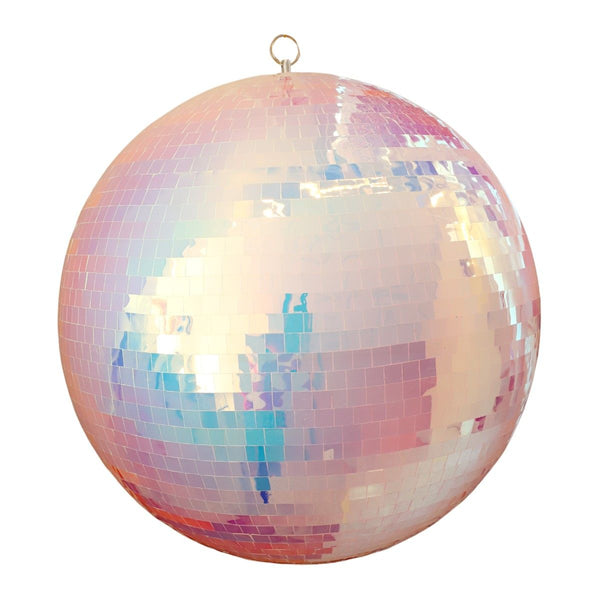 Boule Disco à facettes Iridescente 40cm
