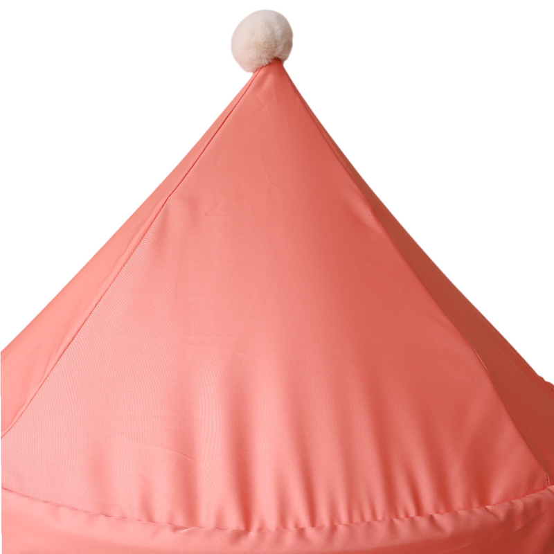 Tipi tente de jeu Chapiteau rose corail