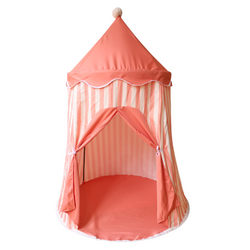 Tipi tente de jeu Chapiteau rose corail