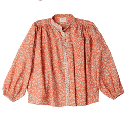 Blouse Oriana corail