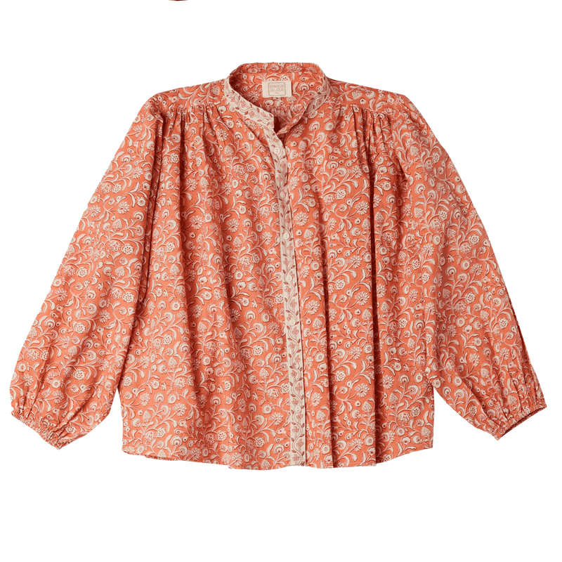 Blouse Oriana corail