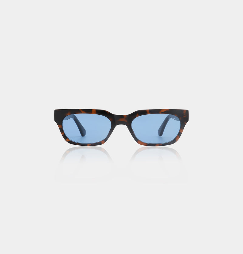 Lunettes de soleil Bror demi tortoise