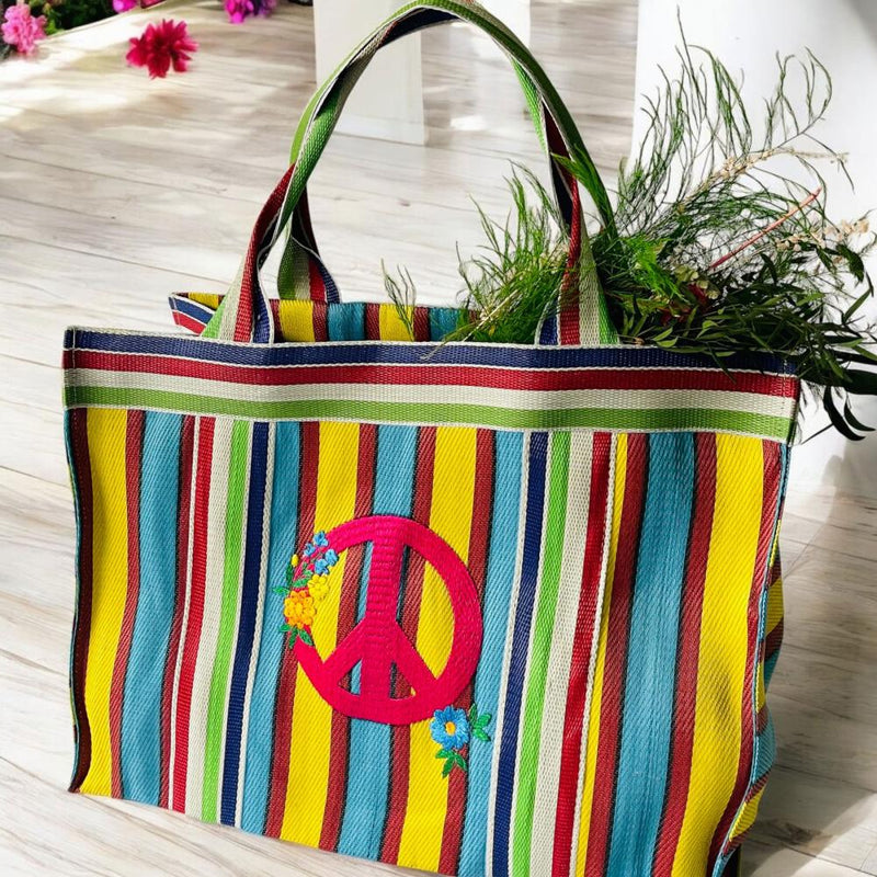 Sac Cabas Peace & Love