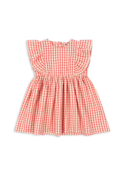 Robe vichy rose