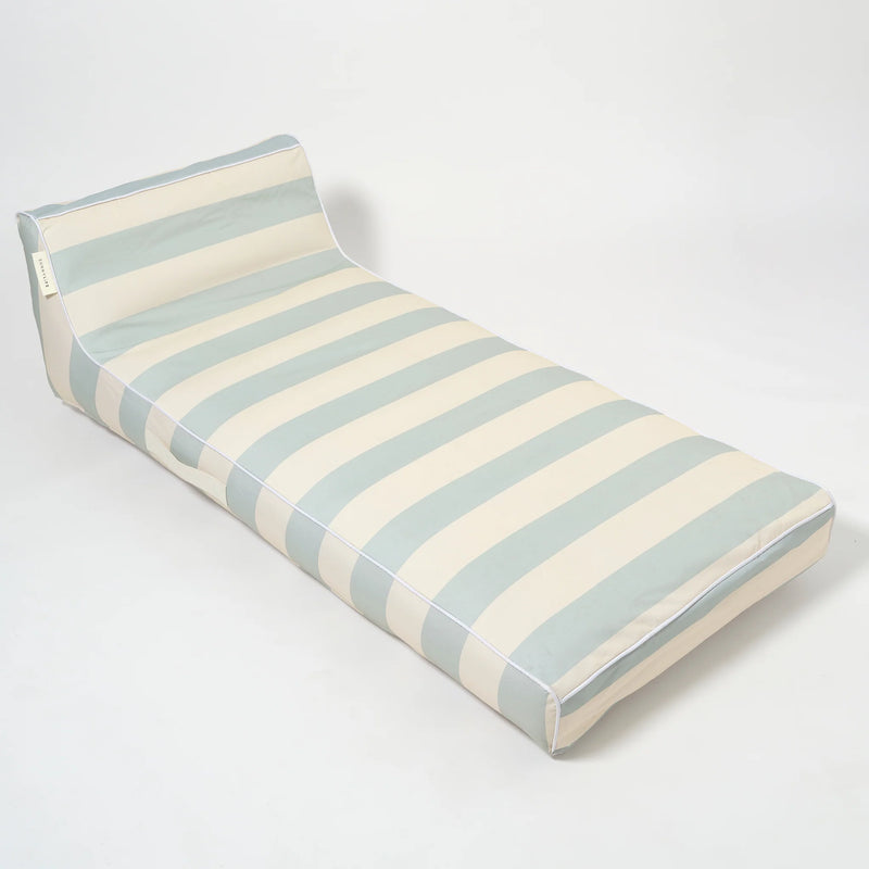 Matelas de piscine déhoussable Blue stripe