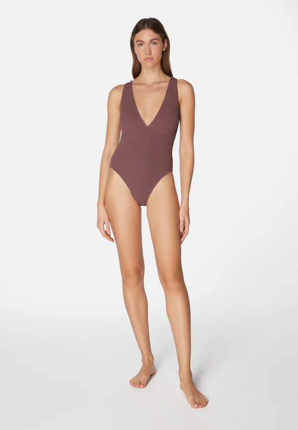 Maillot de bain 1 pièce Ariel Grape