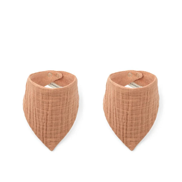 Lot de 2 Bavoirs Andrea Rose