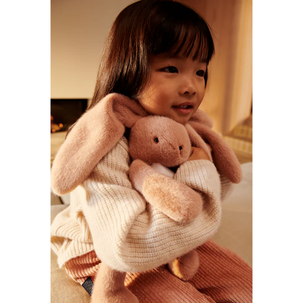 Peluche Berto Lapin Rose