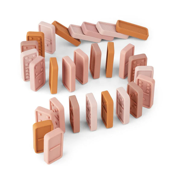 Set de Domino en silicone Rose