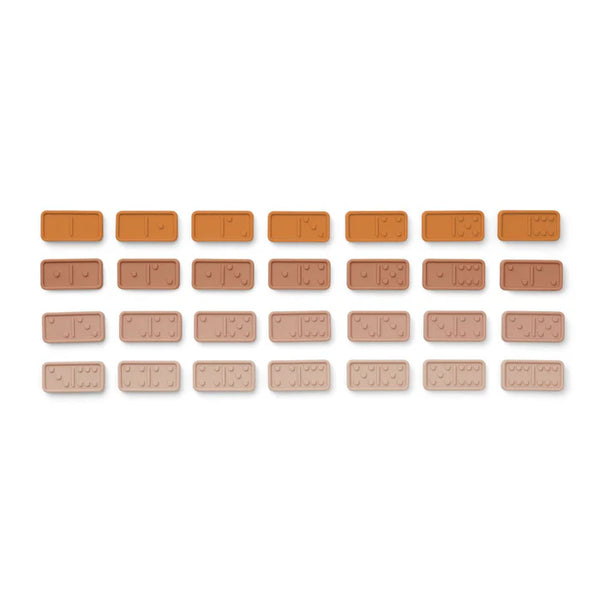 Set de Domino en silicone Rose