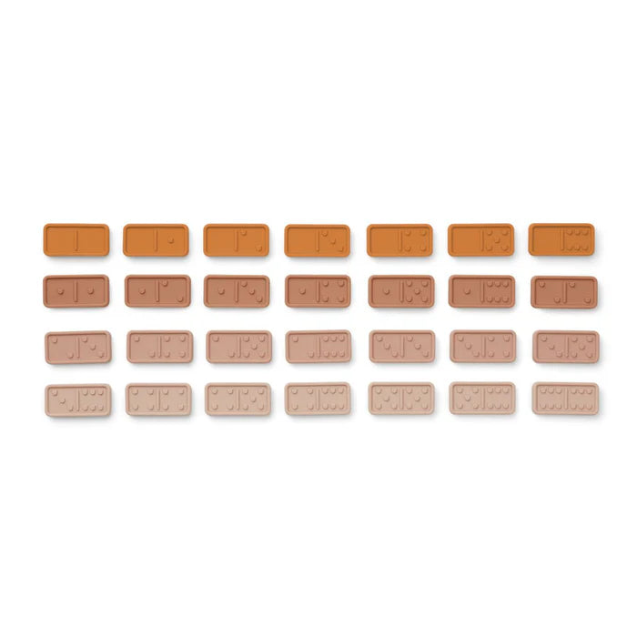 Set de Domino en silicone Rose