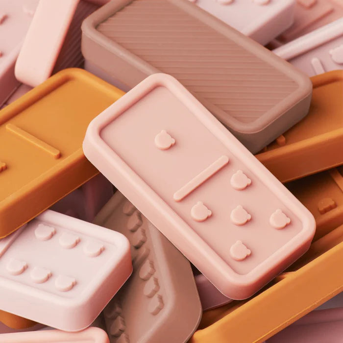 Set de Domino en silicone Rose