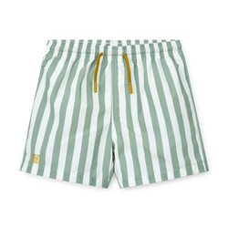 Short de bain Duke rayé peppermint