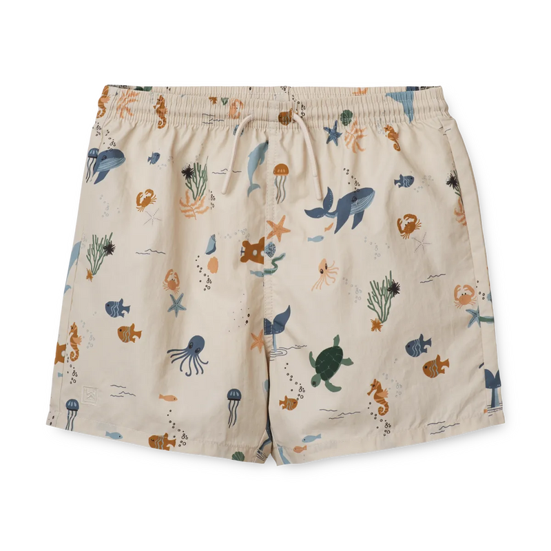 Short de bain Duke animaux marins