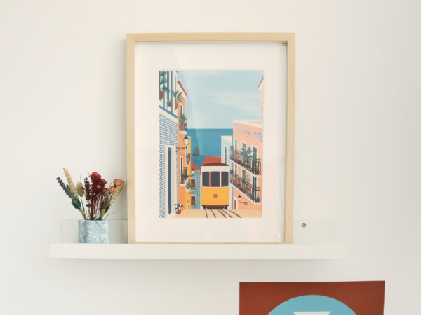 Coffret Peinture au Numero-Lisbon Tram par Veronica Lara