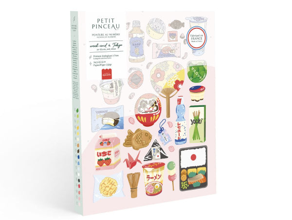 Coffret peinture au numéro Petit Pinceau Tokyo