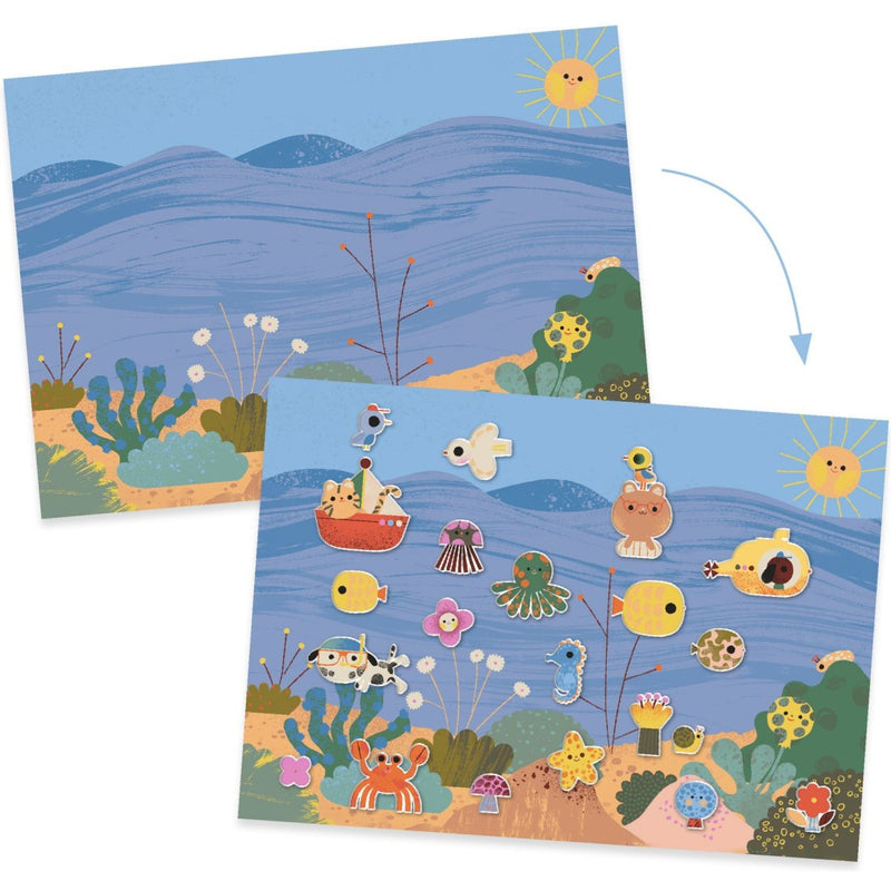 Coffret stickers repositionnables