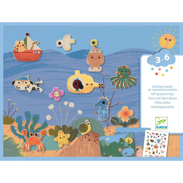 Coffret stickers repositionnables