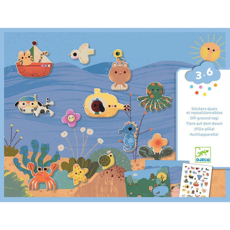 Coffret stickers repositionnables