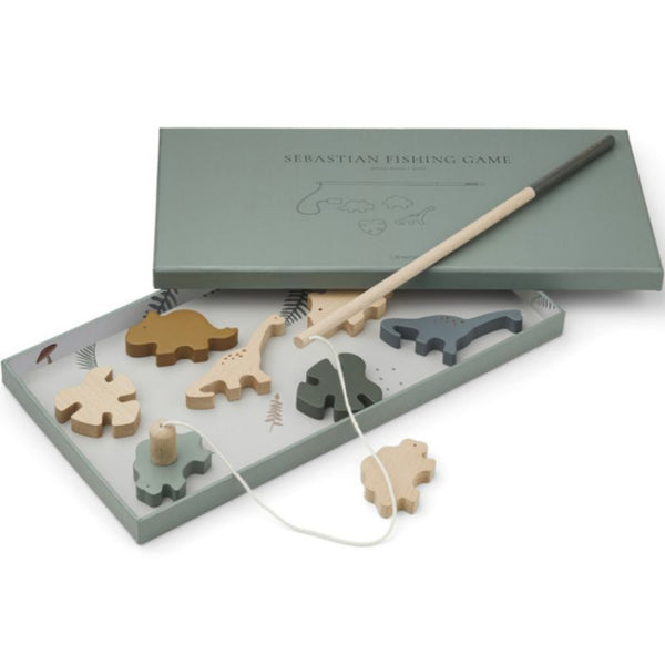 Pêche à la ligne en bois Dinos