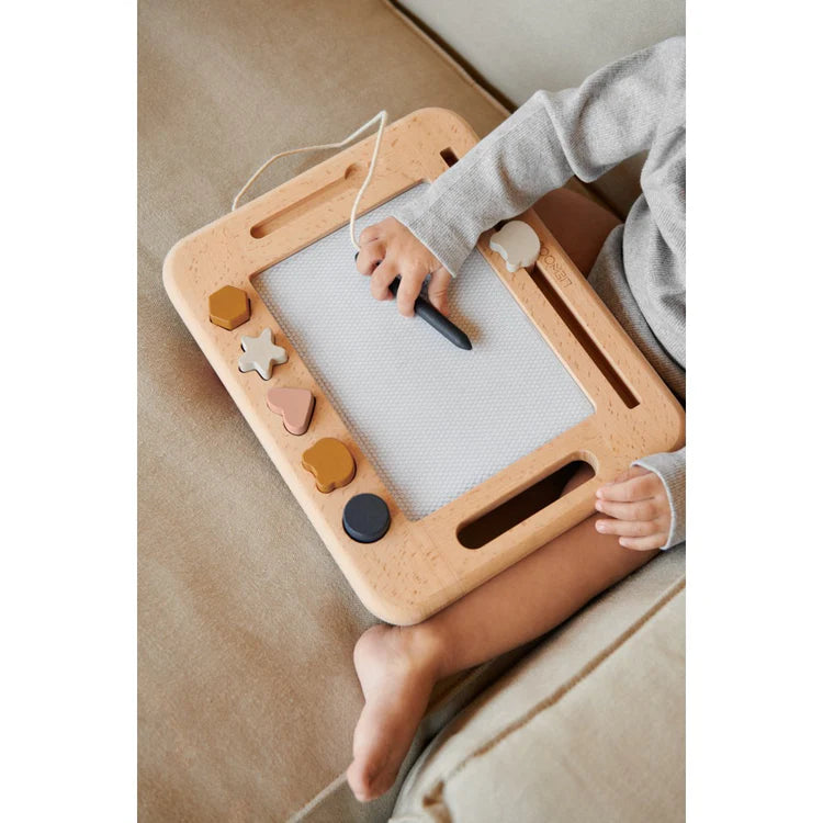 Ardoise magique en bois