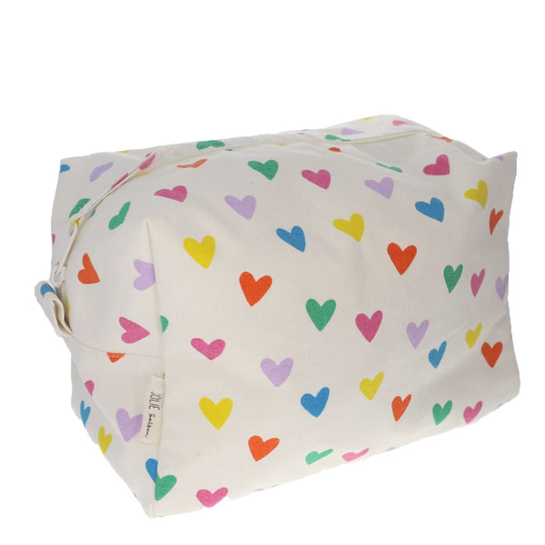 Grande trousse de toilette Multicoeurs