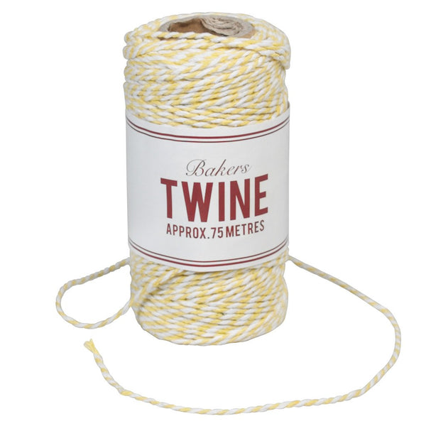 Yellow cotton Twine