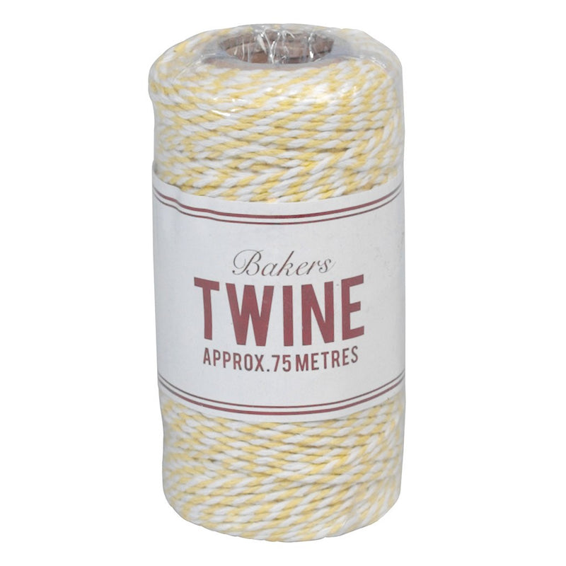 Yellow cotton Twine