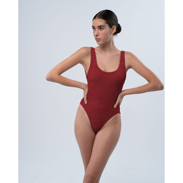 Maillot de bain 1 pièce - Riva - Framboise