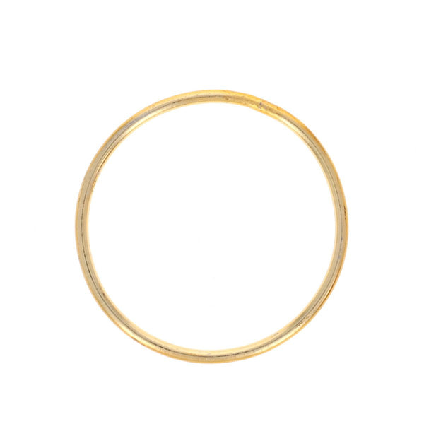 Bracelet jonc en aluminium doré