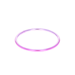 Bracelet jonc en aluminium rose