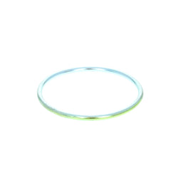 Bracelet jonc en aluminium vert menthe