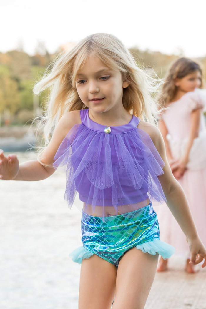 Maillot de bain sirene enfant hotsell