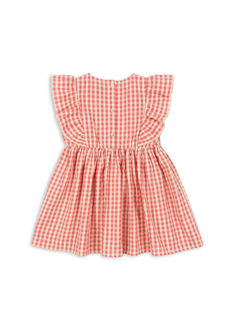 Robe vichy rose