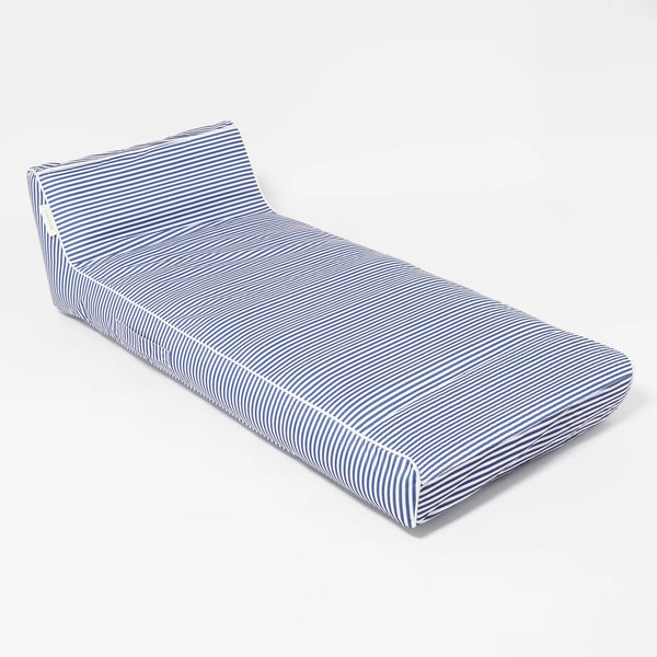 Matelas de piscine déhoussable Navy stripe