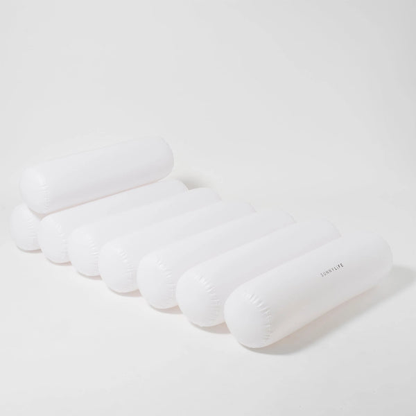 Matelas de piscine Luxe Tube white