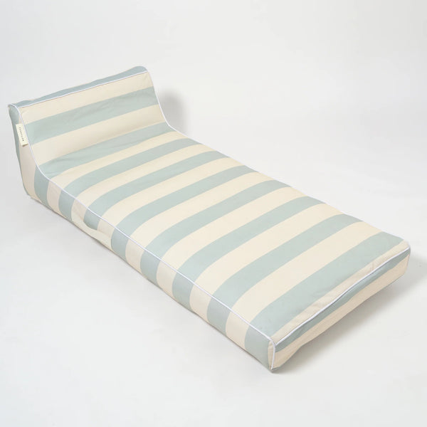 Matelas de piscine déhoussable Blue stripe