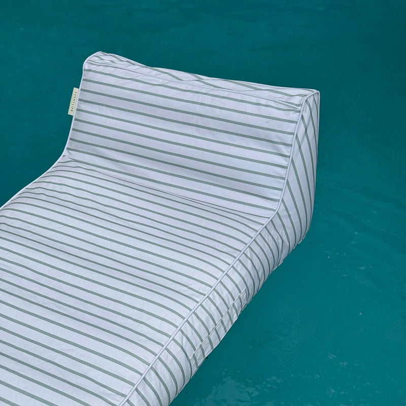 Matelas de piscine déhoussable Sage stripe