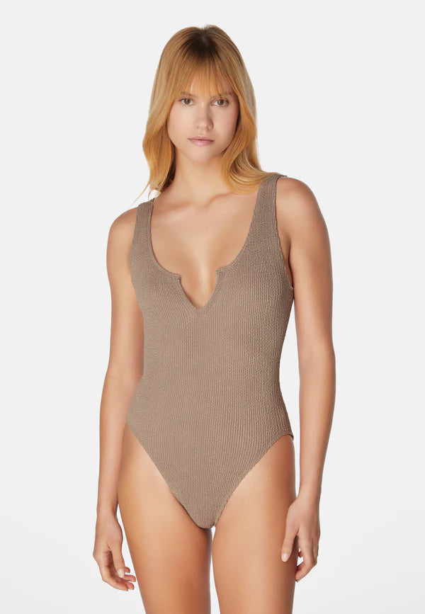 Maillot de bain 1 pièce Ava Hazelnut
