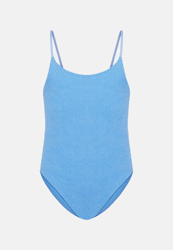 Maillot 1 pièce kids 6-10 ans Jade blue bubblegum