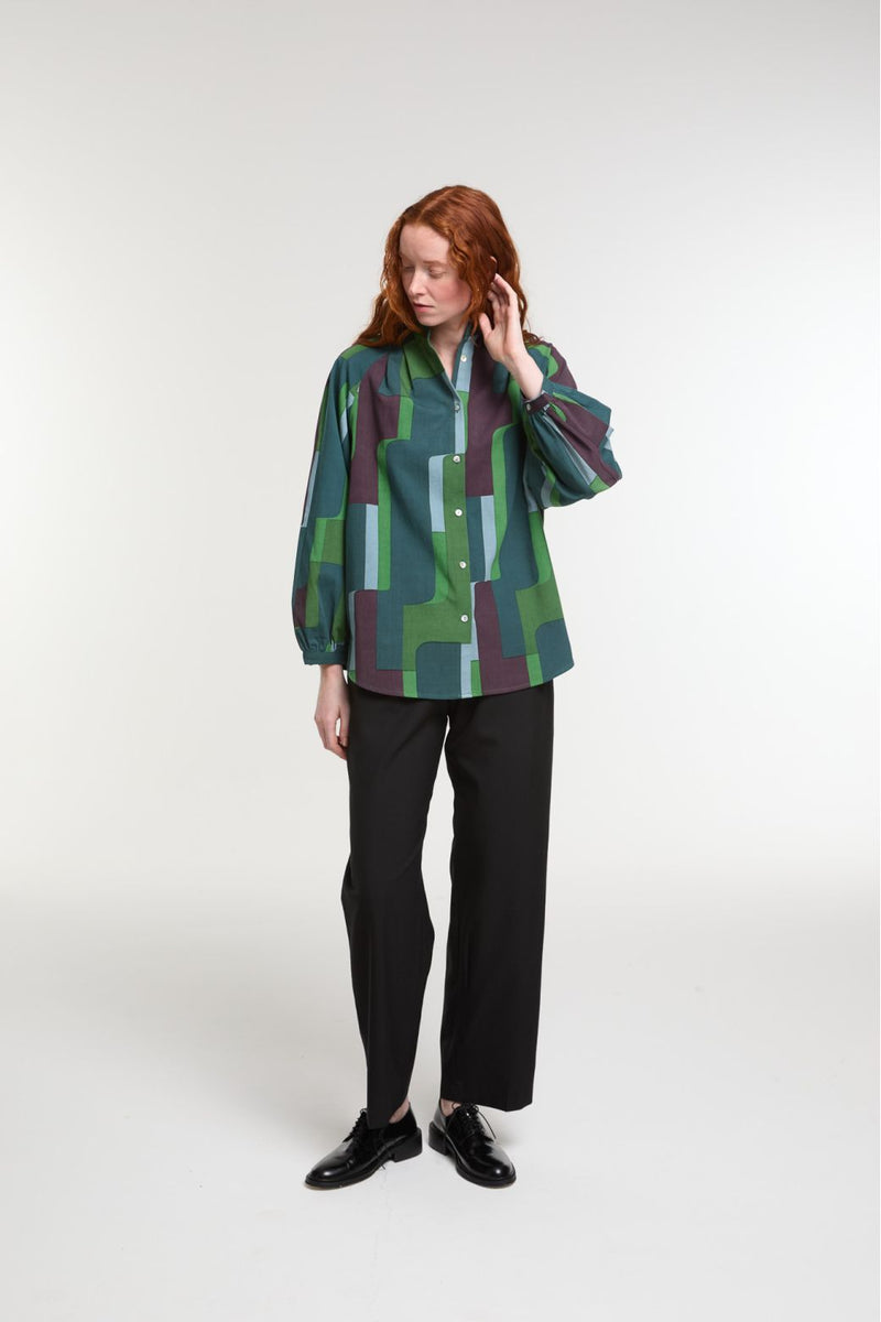 Chemise Lola Petra Vert