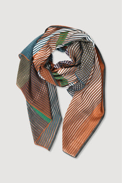 Foulard Vibrant Brun