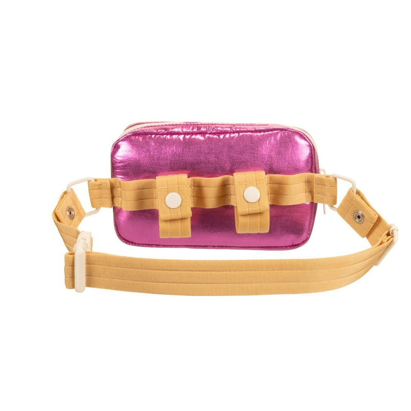 Sac banane pour vélo rose