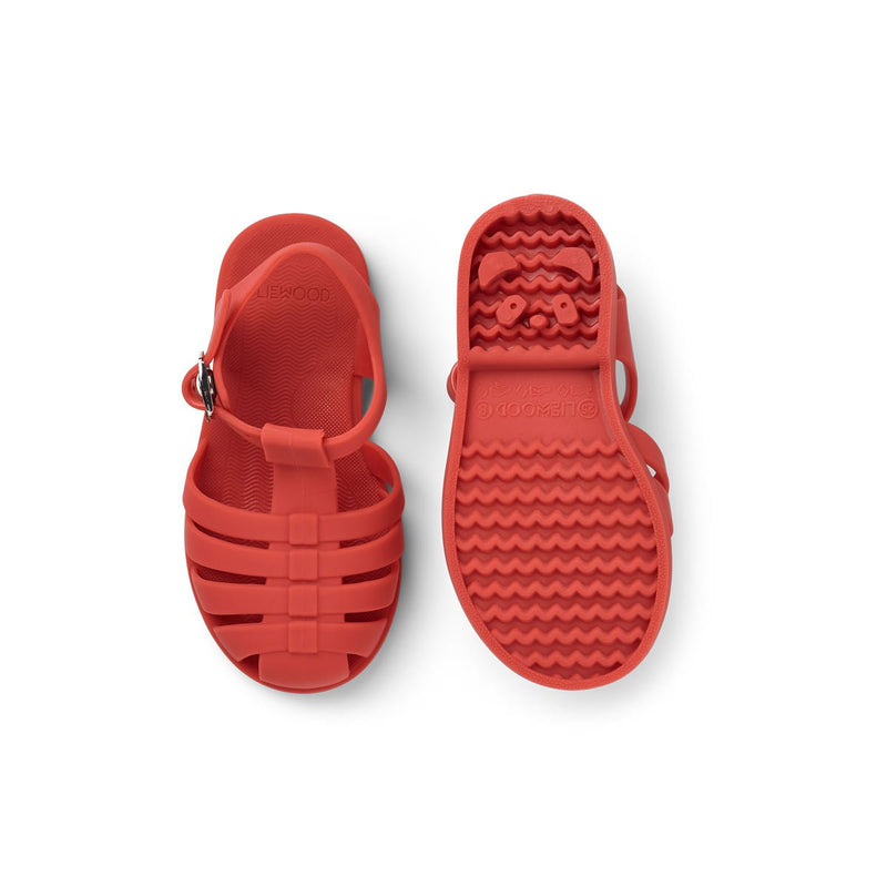 Sandales de plage rouge pomme - Liewood
