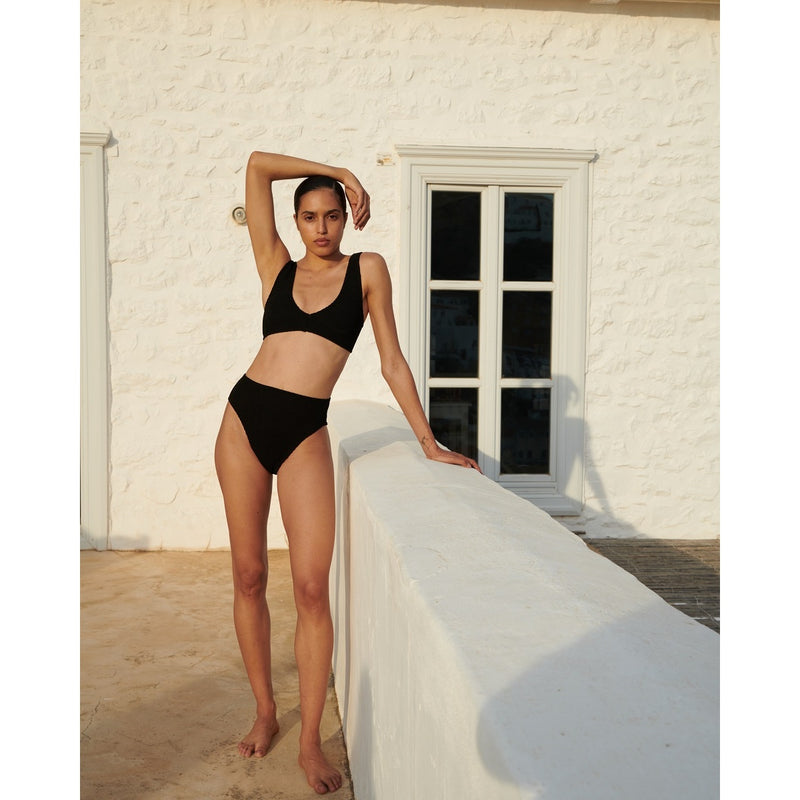 Bikini taille unique - Adèle - Réglisse