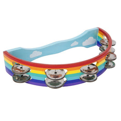 Tambourin Rainbow en bois
